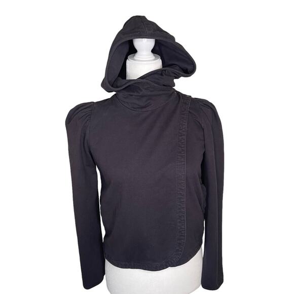 Maharishi Women's Cotton Snap Closure Hoodie Jacket 8 - Picture 3 of 14